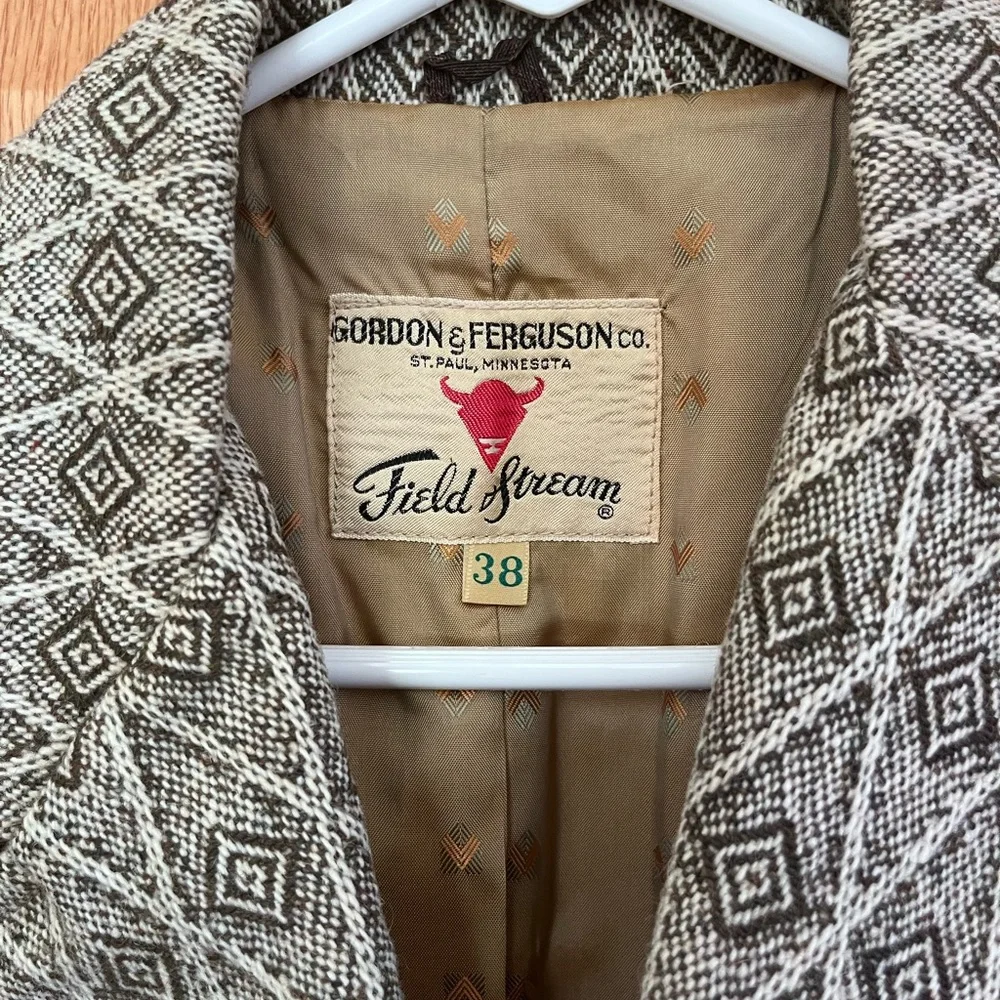 Vintage Gordon & Ferguson field & stream Western sports jacket